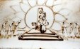 2015 :: Live sand art :: The Magic Flute in concert, Suippes, France