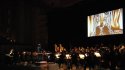 2009 - Dessin sur sable avec concert symphonique, Auditorium Lyon
