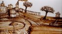 2011 :: Live sand painting show, Corporate event Paris