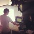 2014 :: Shooting live drawing with flour :: TV commercial Lebanon