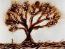 2009 - Live sand drawing, research for show