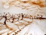 2010 - Live sand drawing, research